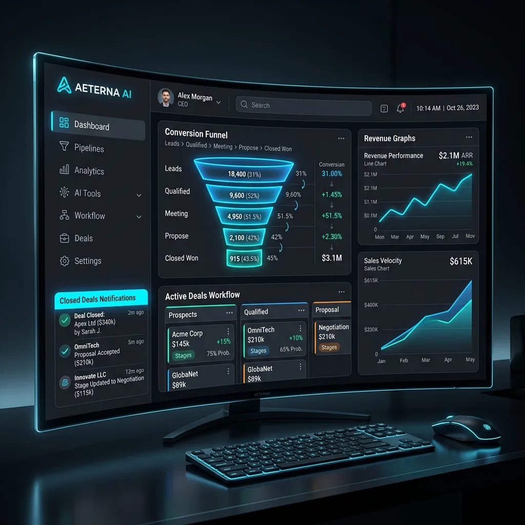 Sales Automation Pipeline Visualisation